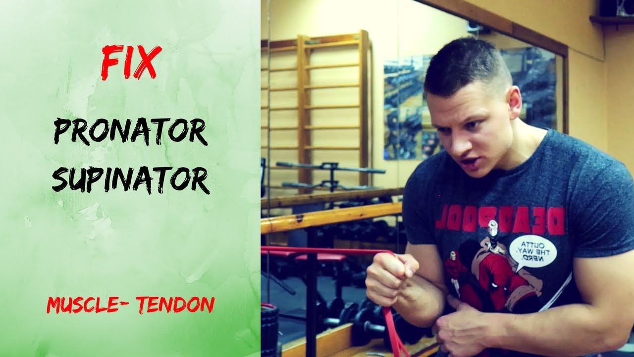 FIX FOREARM PAIN (Get rid of pain in pronator and supinator muscle or tendon)