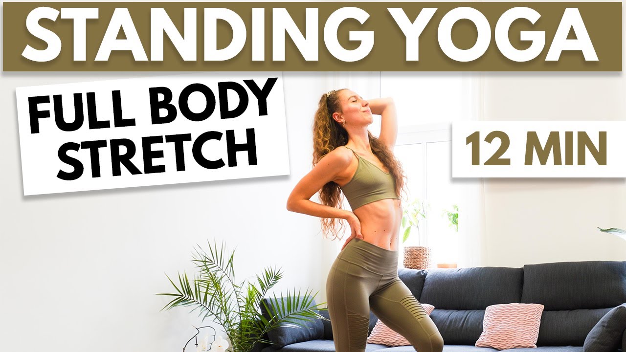 12 MIN STANDING FULL BODY YOGA STRETCH | Perfect For An After-Work Stretch To Release Tension