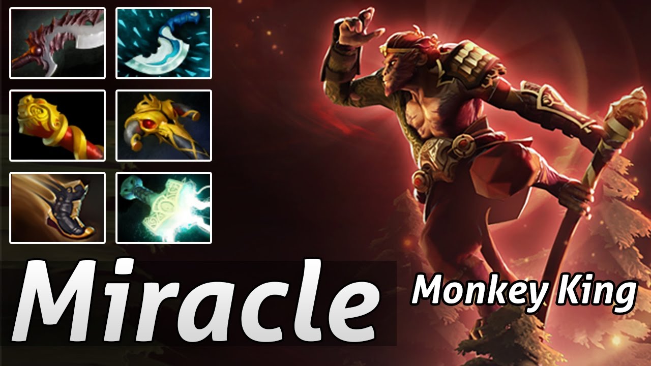 Monkey King Pro Carry Build by Miracle Gameplay 7 01 - Dota 2 Epic Moments