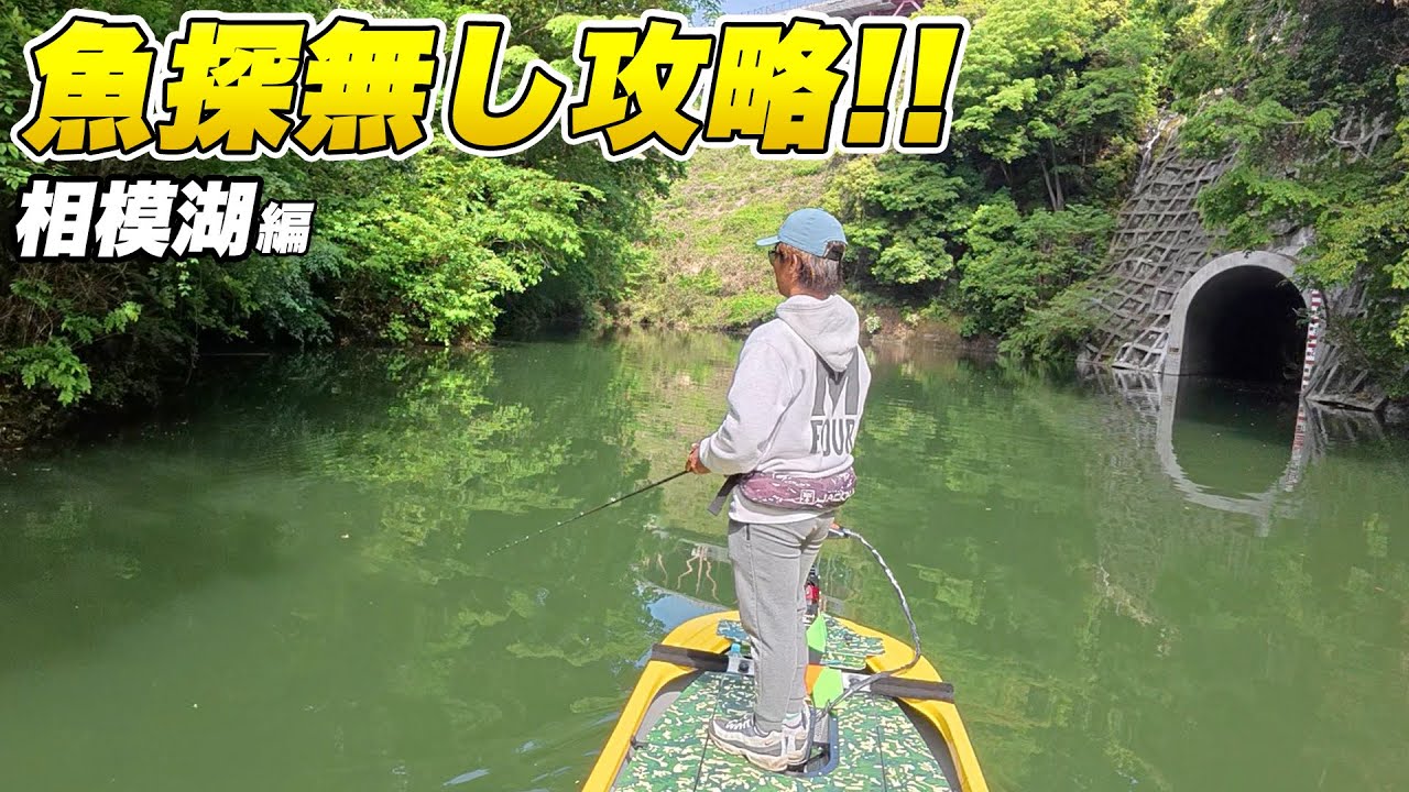 カバー狙いで連続バイト！5月の相模湖攻略。
