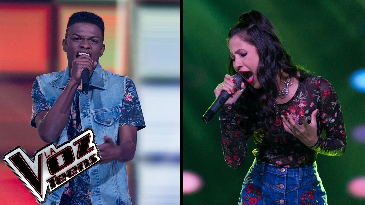 Caliope canta ‘Gloria’ y Super Boy canta ‘Atrévete te te’ | Súper Batallas | La Voz Teens
