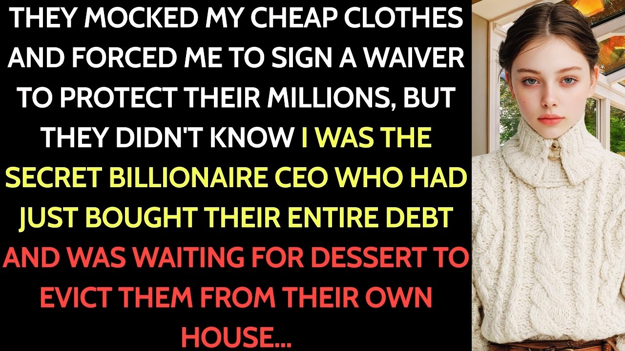 I Acted Poor And Naive At Dinner With My Boyfriend’s Rich Parents — The Reveal Shocked Everyone...