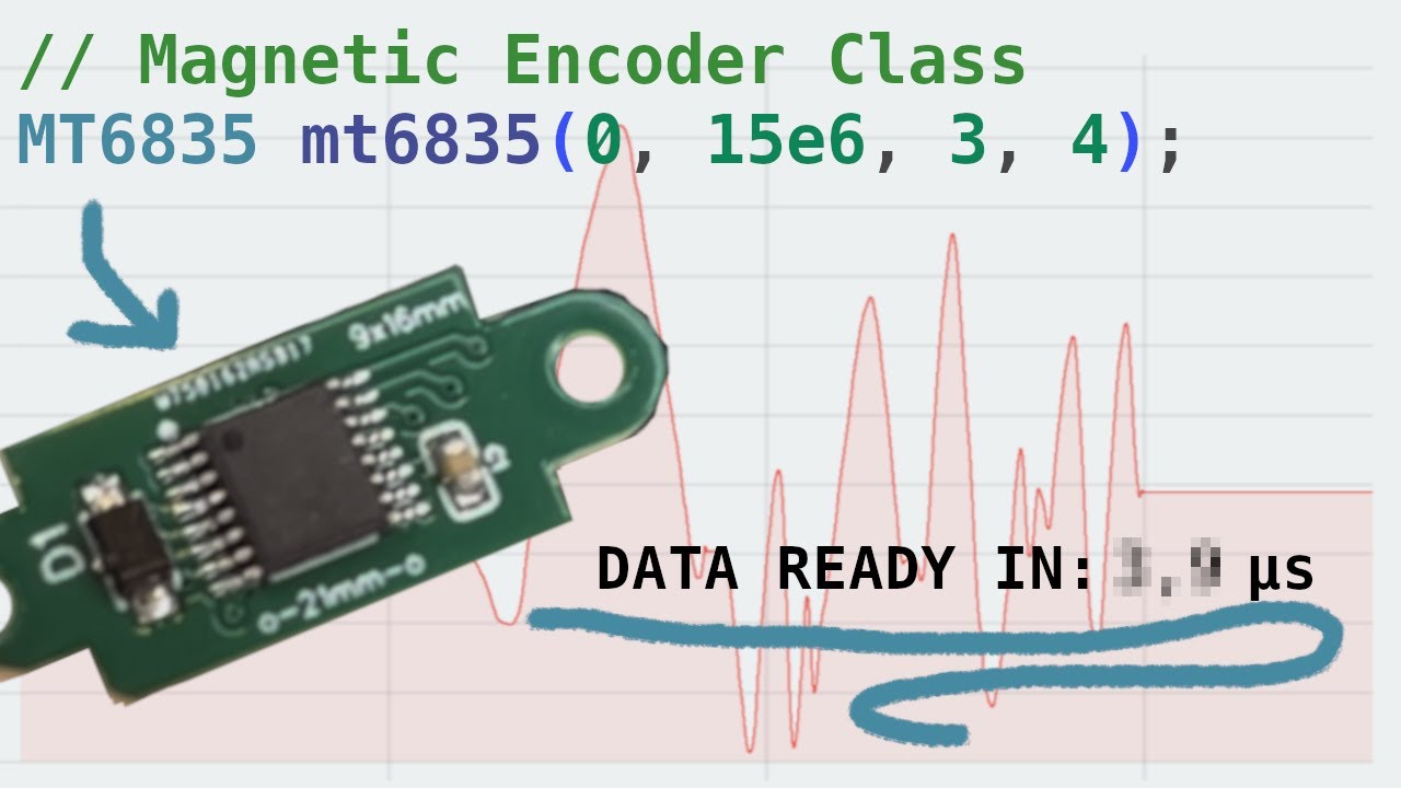MT6835 21 bit encoder library for Arduino