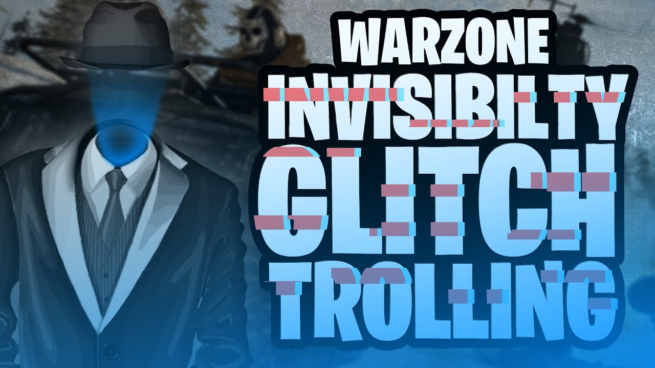 INVISIBILITY GLITCH TROLLING! Warzone Funny Moments Ep 4