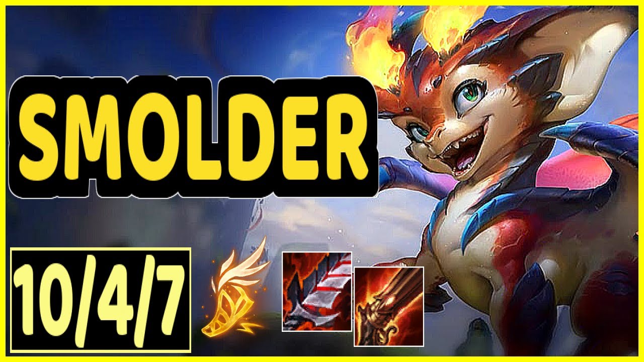 SMOLDER VS JAYCE - 10/4/7 KDA TOP GAMEPLAY