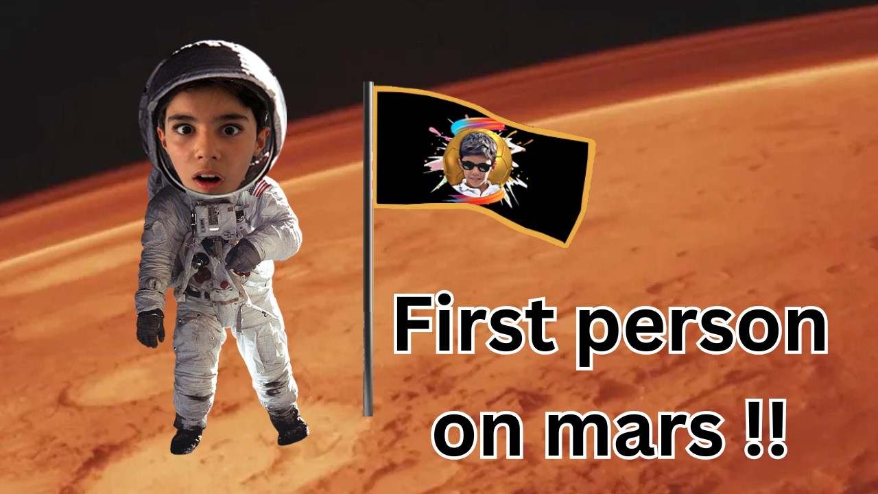Я был первым человеком, ступившим на Марс!!!