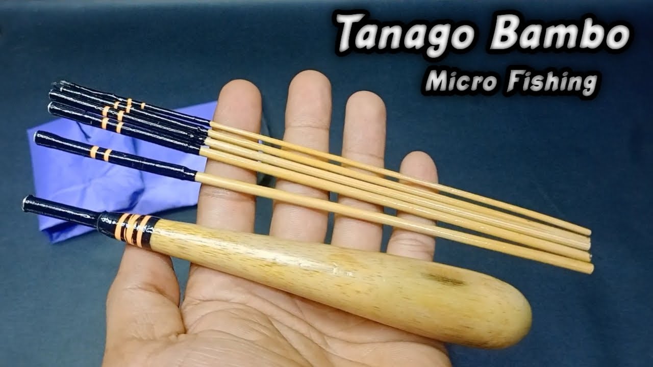 Cara Membuat Joran Tanago Micro Fishing dari Bambu || Buat Mancing Wader #matapancing