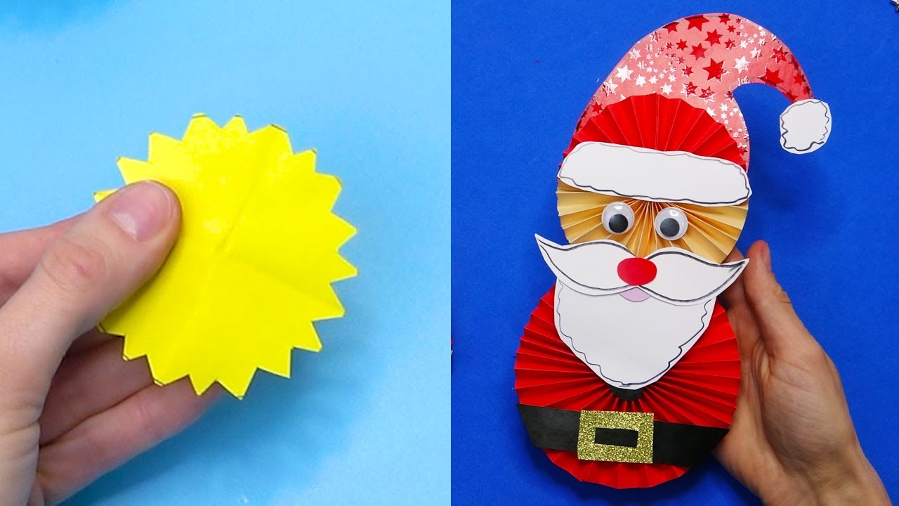 27 DIY christmas Easy paper crafts  5 minute crafts christmas
