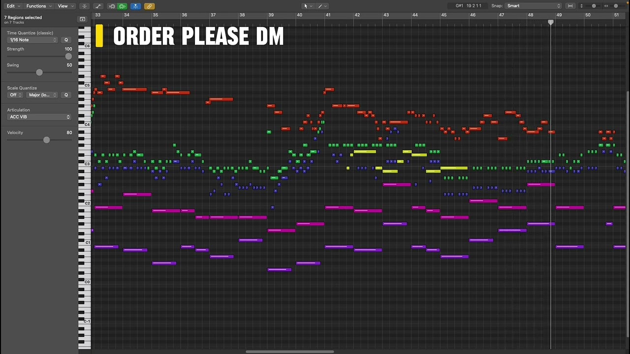 [ Realistic Midi Strings Instrumental ] Hijau Daun - Setiap Detik