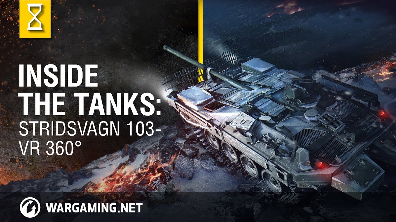 Inside the Tanks: Stridsvagn 103 - VR 360° - World of Tanks