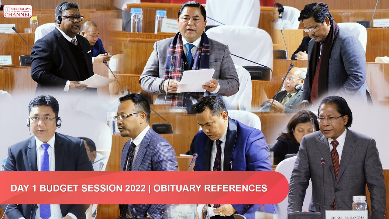 DAY 1 BUDGET SESSION 2022 | OBITUARY REFERENCES