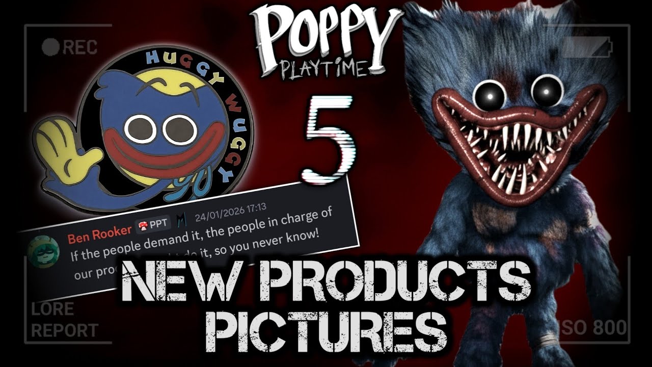 Скоро выйдет 5 глава аниме «Poppy Playtime» — новое официальное сообщение и новые фотографии офиц...