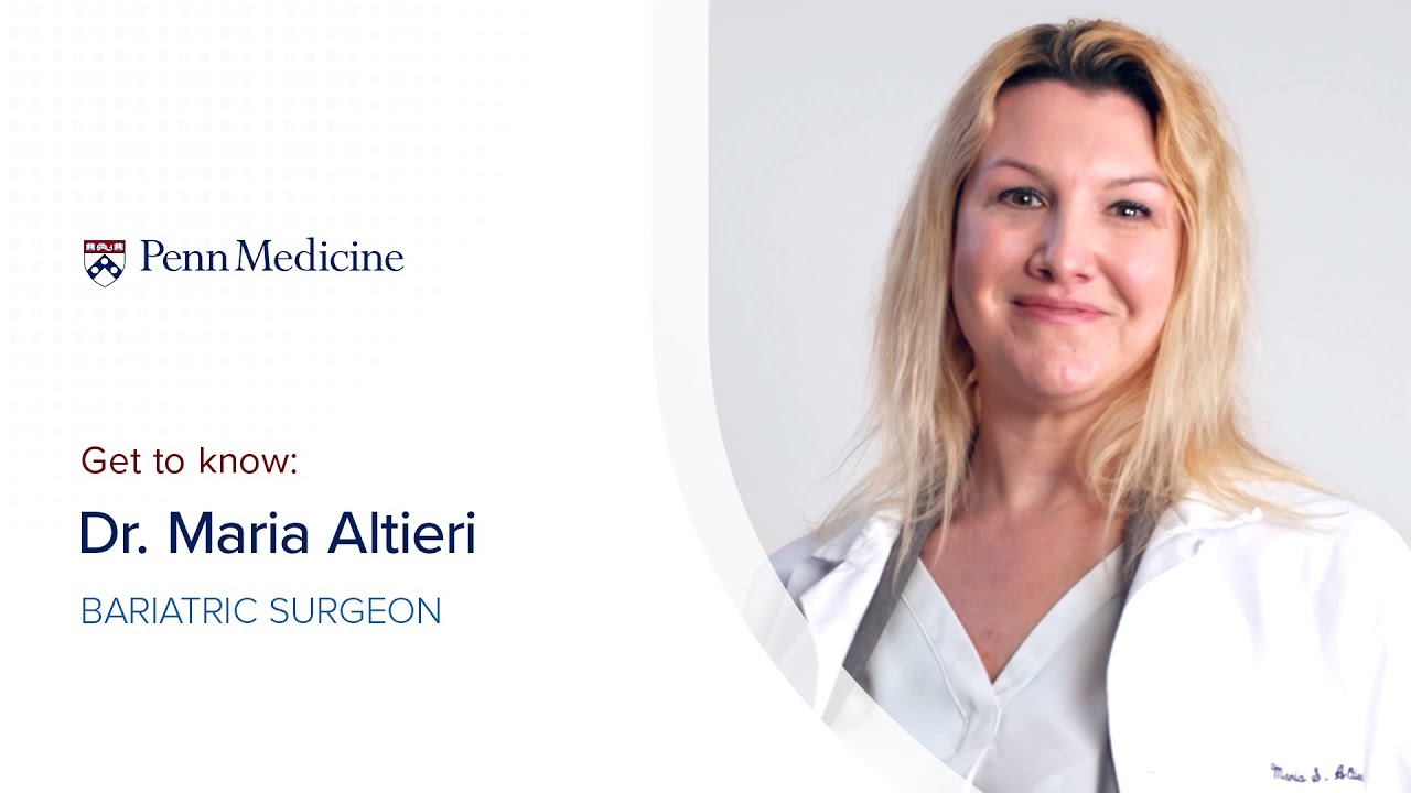 Meet Maria Altieri, MD, MS, Minimally Invasive and Bariatric Surgeon
