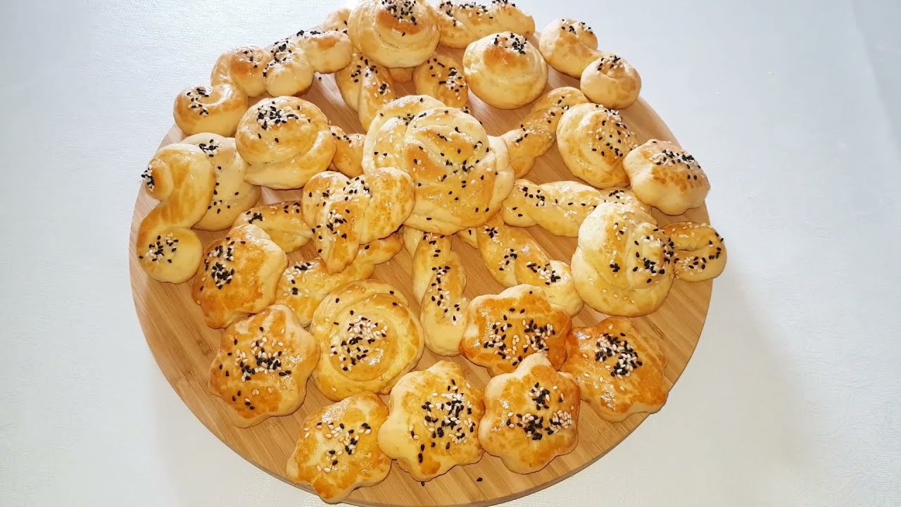 Afghani Salty Cookies Recipe/kulcha Namaki/Way 2/طرزتهیه کلچه نمکی/Ashpazi ba dunyai kabul