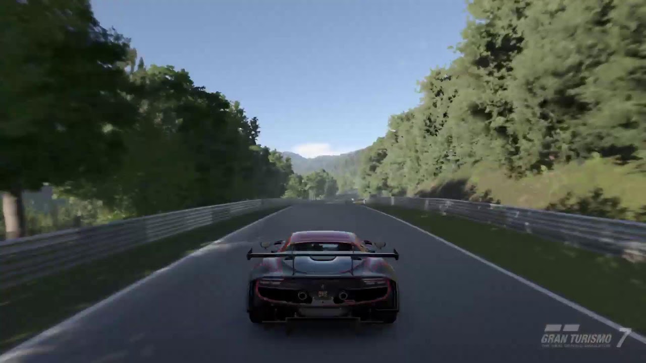 Ferrari 296 GT 3  '23  à  Trial Mountain