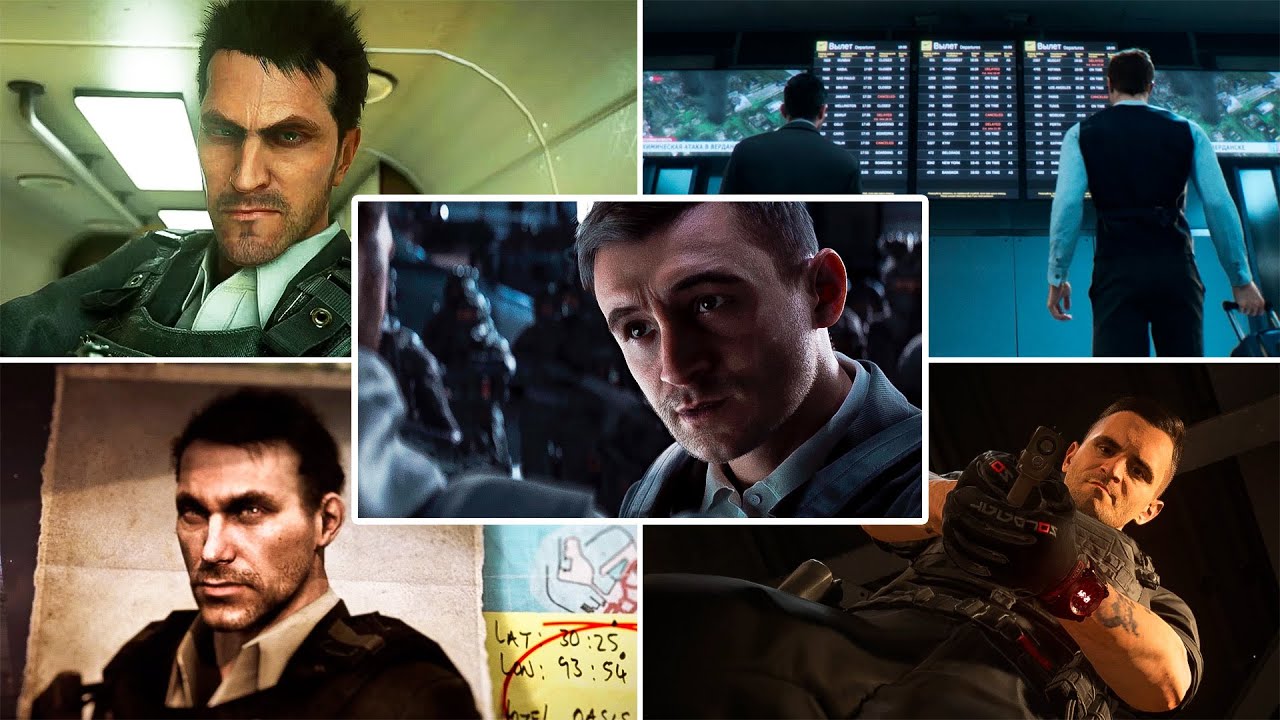 All Vladimir Makarov Scenes in Call of Duty Games