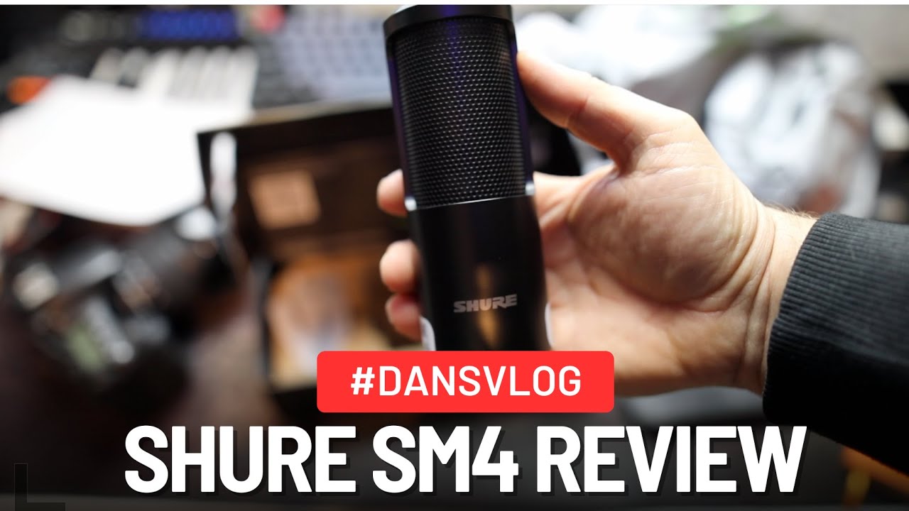 SHURE SM4 - NEW HOME STUDIO MIC REVIEW