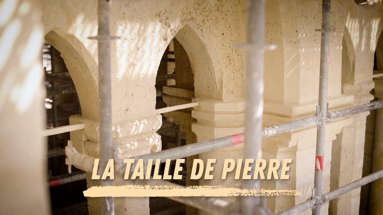Restaurer une église à 50m de haut ! - Journal de Chantier : La Taille de Pierre