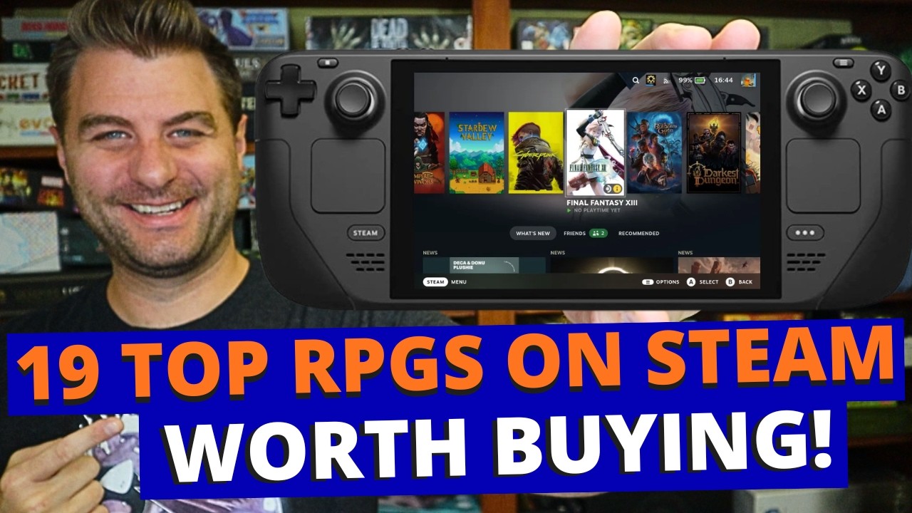 19 лучших RPG, которые стоит купить! Новая распродажа в Steam!