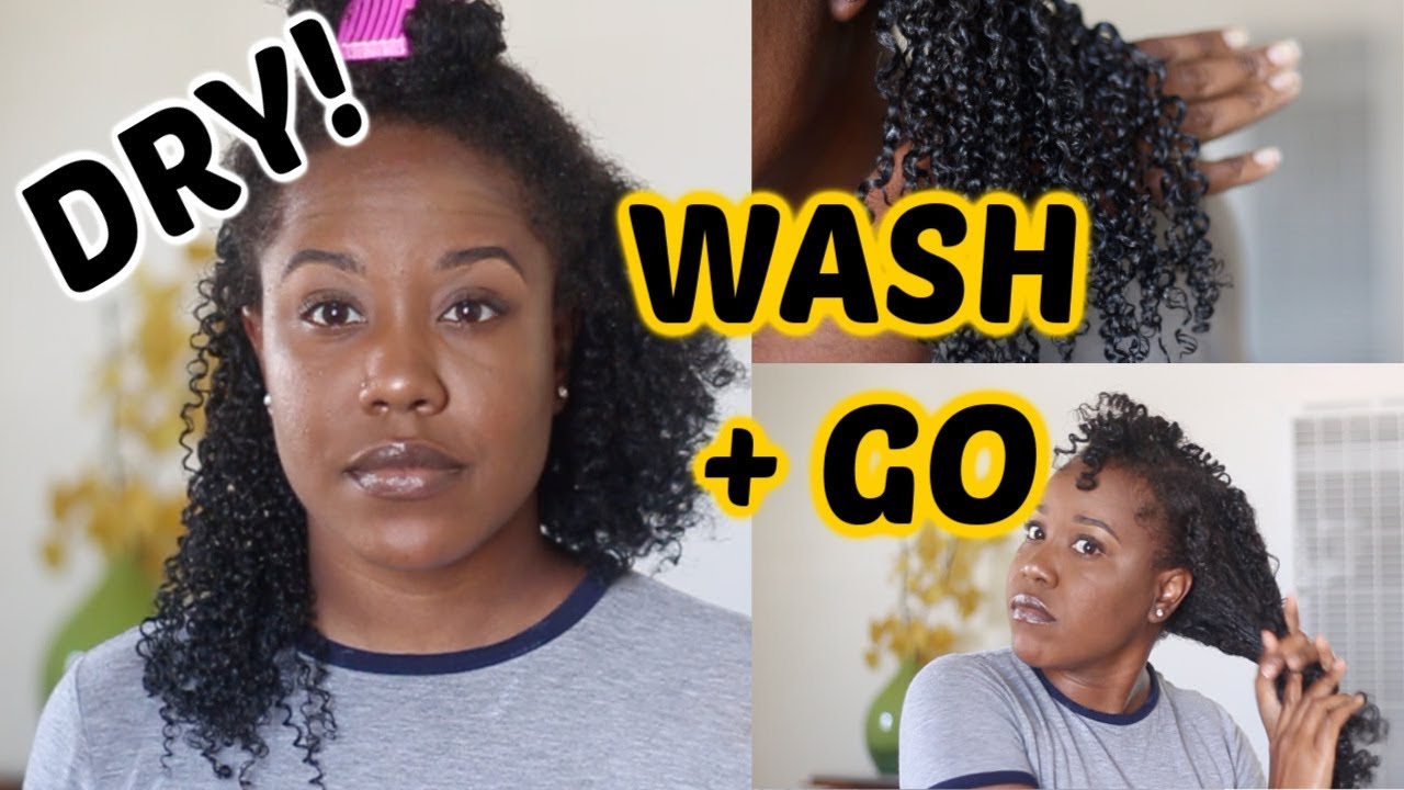 SHRINKAGE HACK: 100% DRY WASH AND GO with WETLINE XTREME GEL