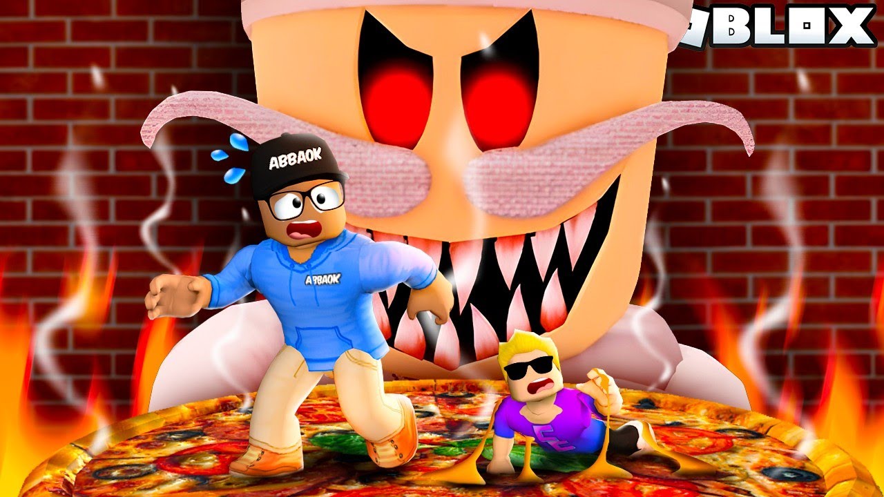 Abbaok und @Ceddy entkommen der GRUSEL Pizzeria Obby!
