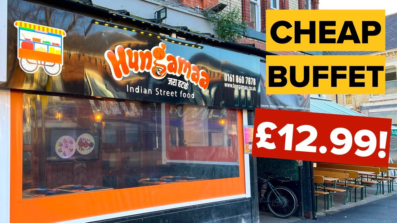 HUNGAMAA! - CHEAP ALL YOU CAN EAT INDIAN Buffet for &pound;12.99 in MANCHESTER