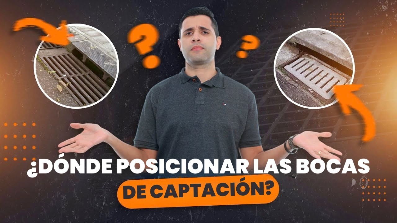 ¿Dónde posicionar las bocas de captación?