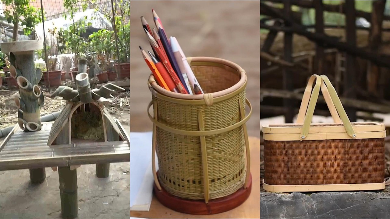 Bamboo Crafts 2026 - Awesome bamboo craft - How to make crafts from bamboo 2026 - Bamboo Crafts #034