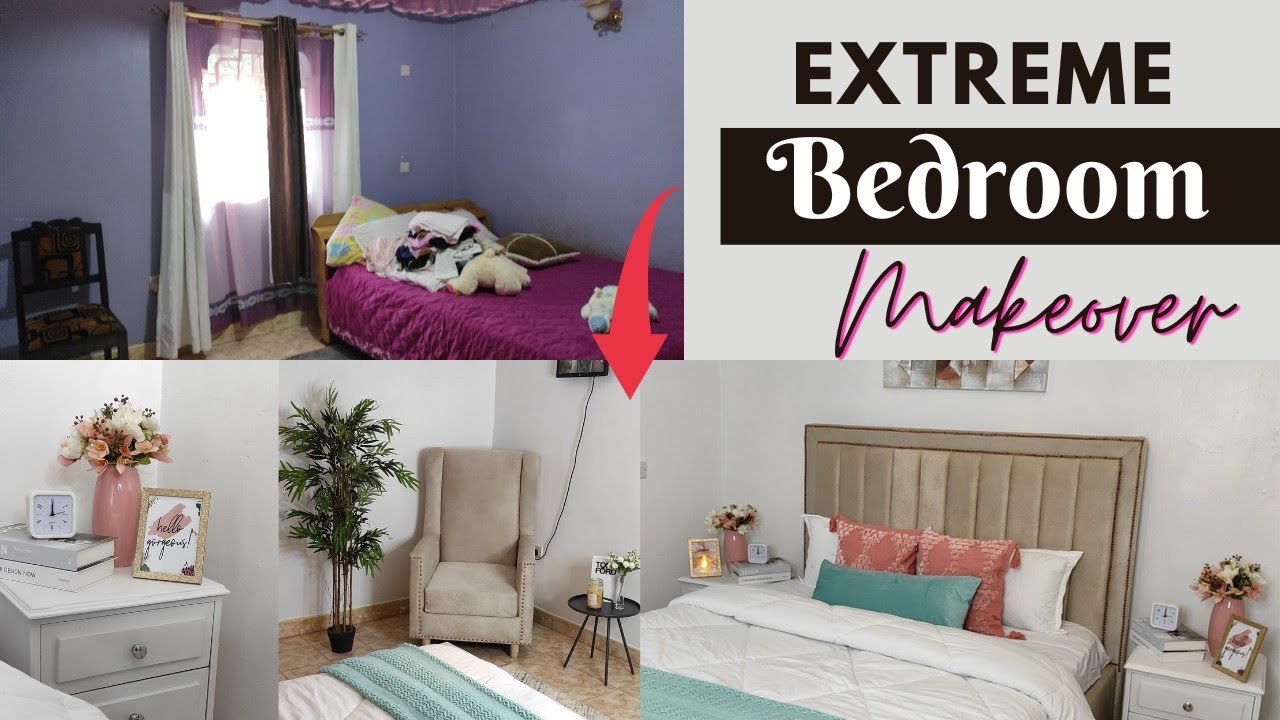 EXTREME BEDROOM MAKEOVER // Complete Master Bedroom MakeOver