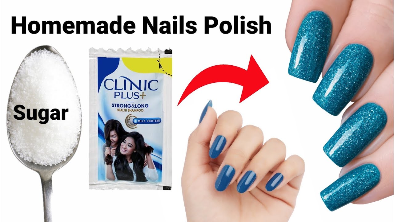 How to make Nail Polish with Shampoo/How to make Nail Polish/ DIY Nail polish tutorial/making nail