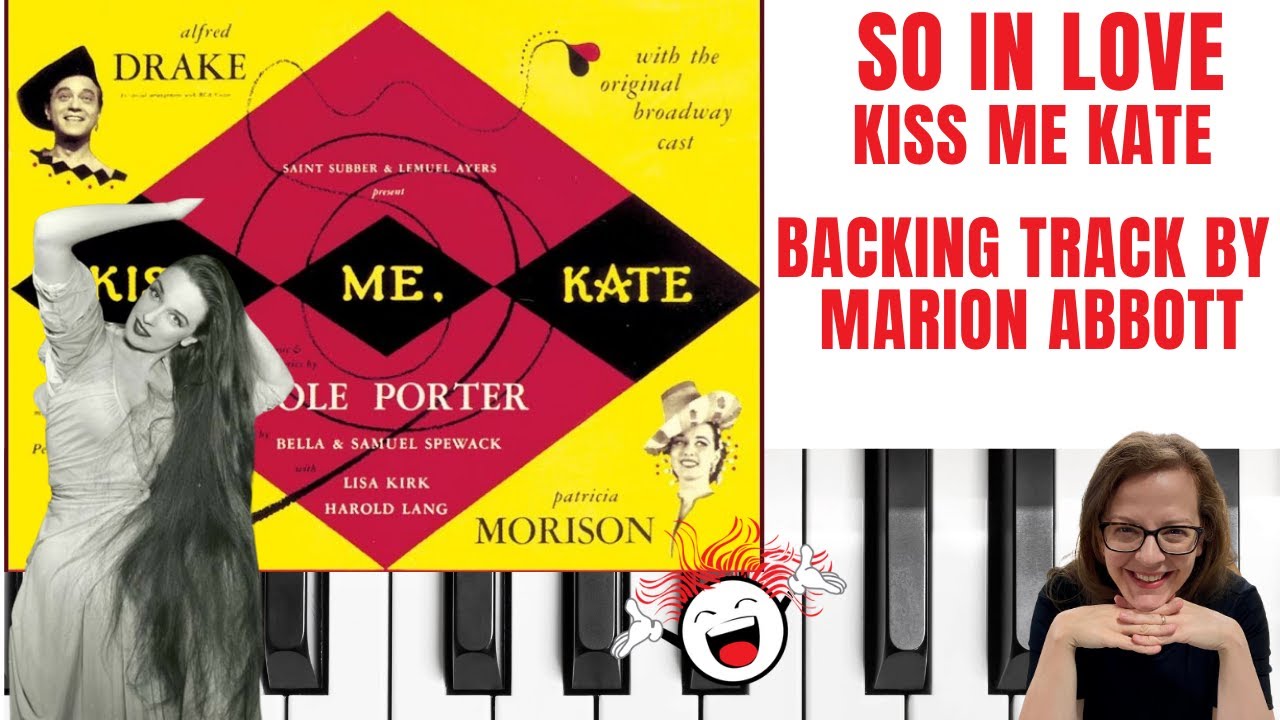 So In Love ❤️(Kiss Me Kate) - Accompaniment 🎹 *Fminor*