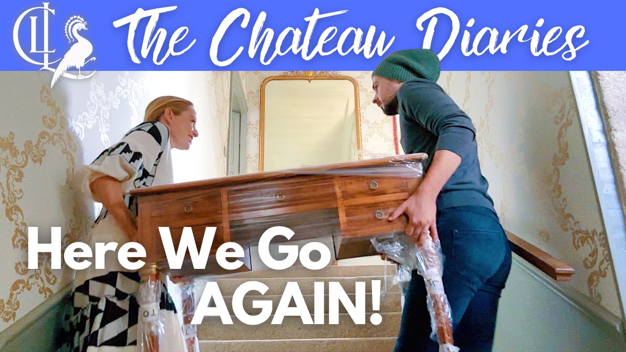 Мы создаём новую швейную комнату, и Филипп сходит с ума по кувшинам | Daily Chateau Diary