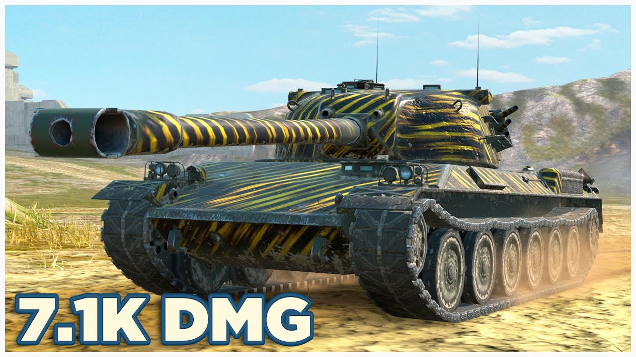 Type 68 • 7.1К УРОНА • 5 ФРАГОВ • WoT Blitz