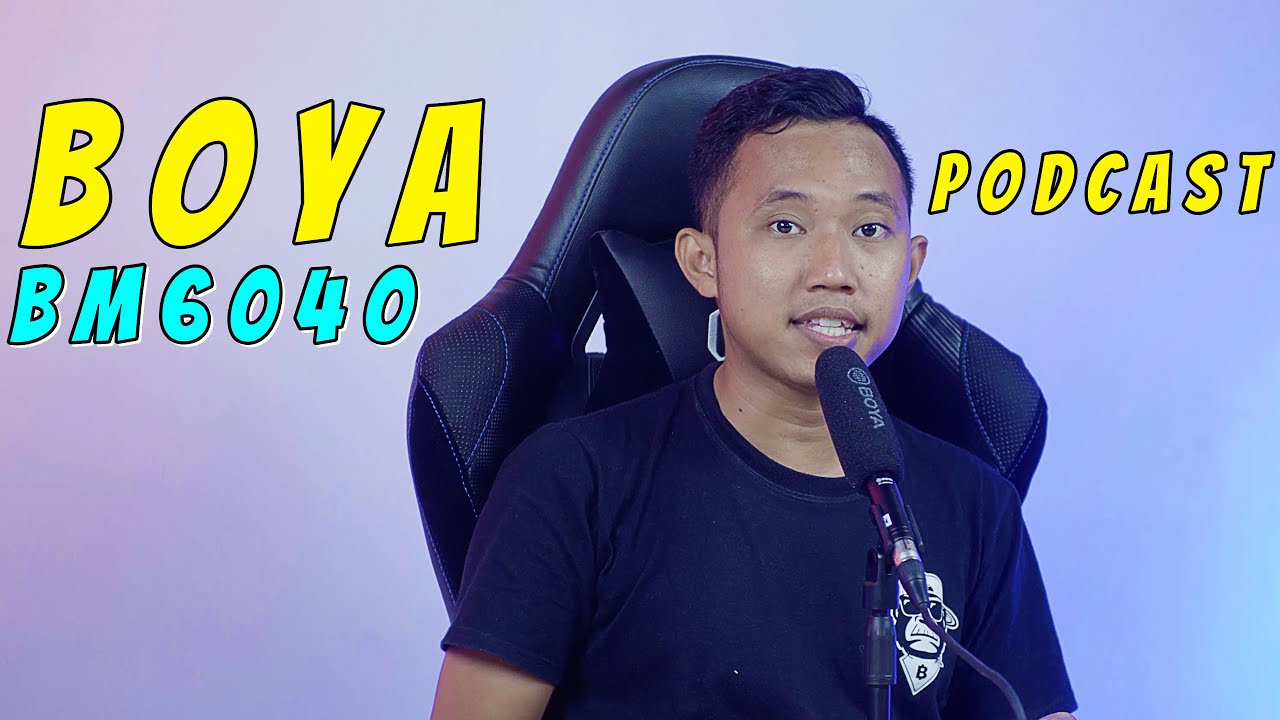 Review Boya BY BM 6040 ~ Microphone Shotgun untuk filmmaking & Podcast