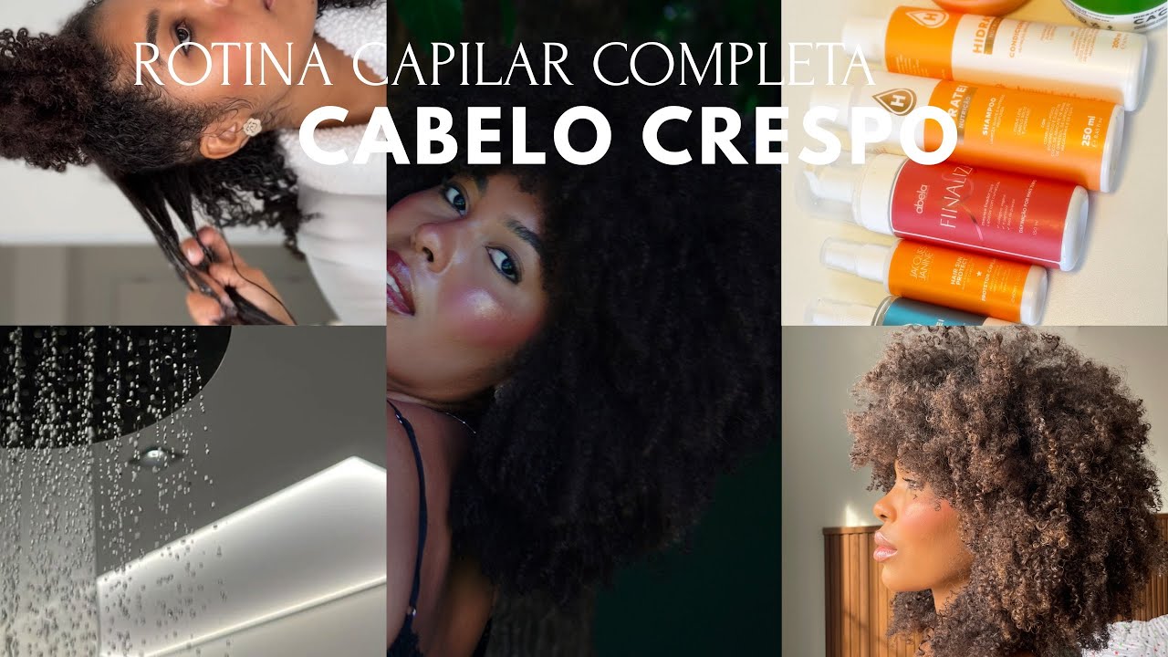 Como eu cuido do meu cabelo crespo | ROTINA CAPILAR DE NUTRIÇÃO E FINALIZAÇÃO 