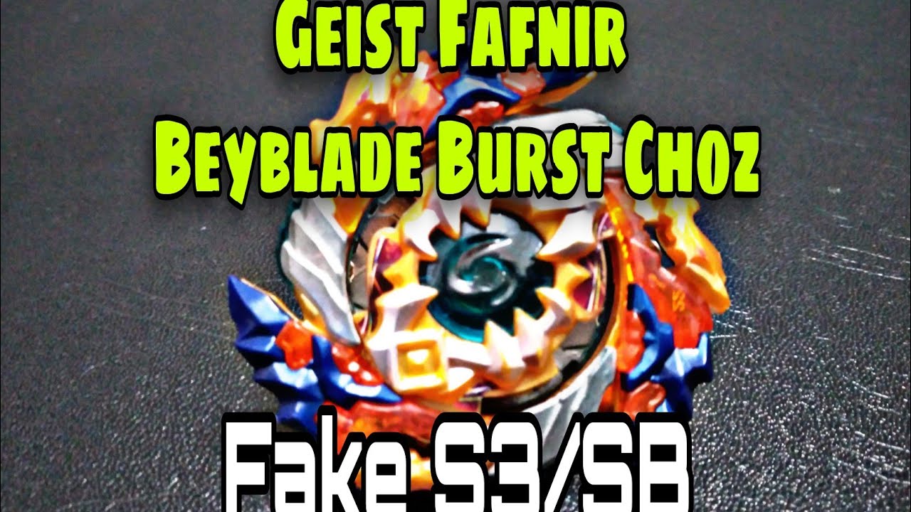 Review Beyblade Geist Fafnir Fake S3/SB | HoàngVanh Beyblade