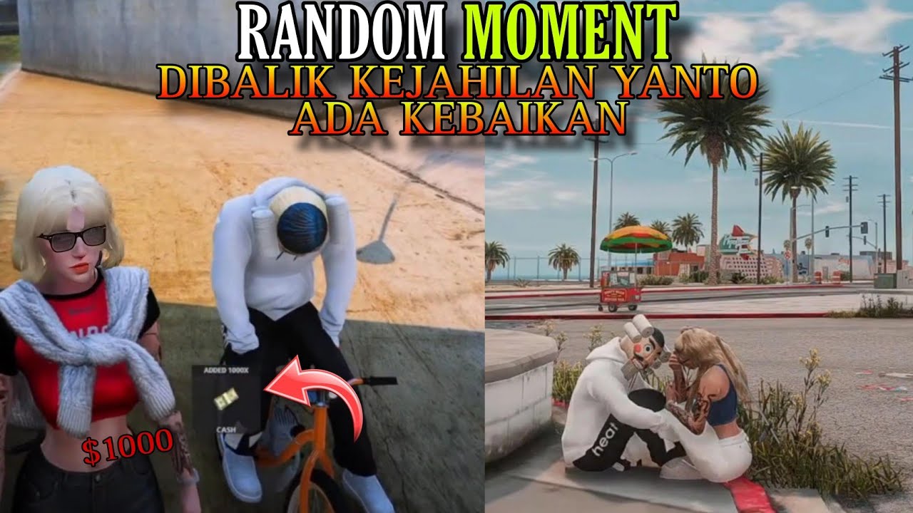 DIBALIK KEJAHILAN YANTO ADA RASA SAYANG😍 - GTA V ROLEPLAY