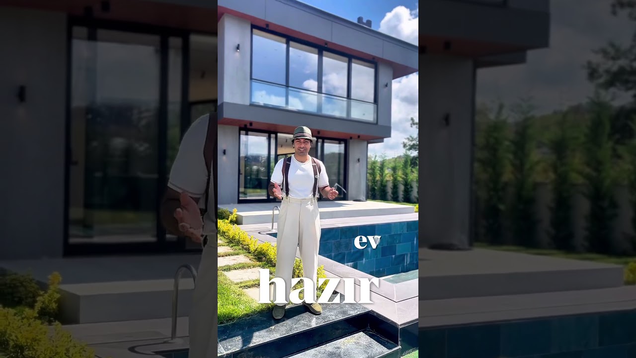 Şile’de İtaliyan dokunuşlu modern satılık villa!