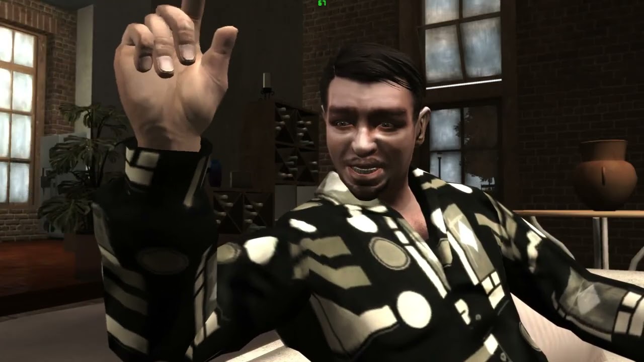 Grand Theft Auto IV Out of the Closet cutscene