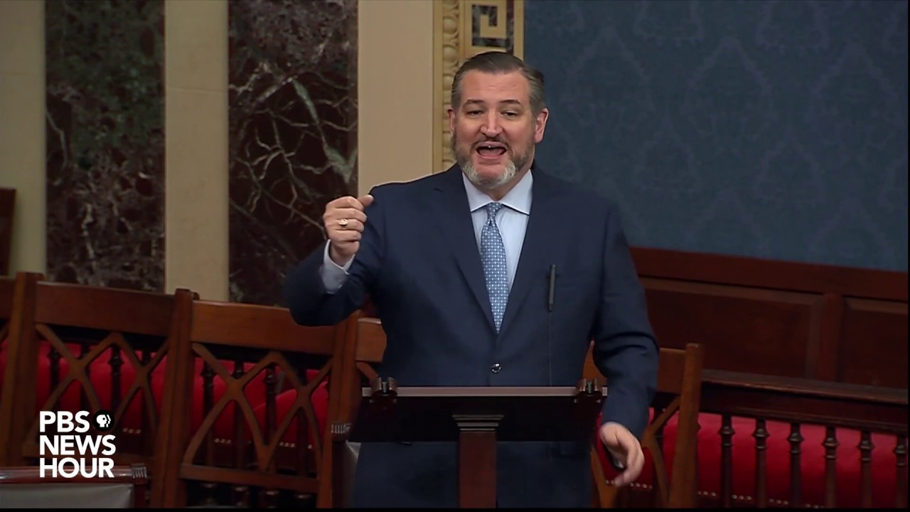 WATCH: Sen. Cruz&rsquo;s full statement on Trump's impeachment trial | Trump's first impeachment trial