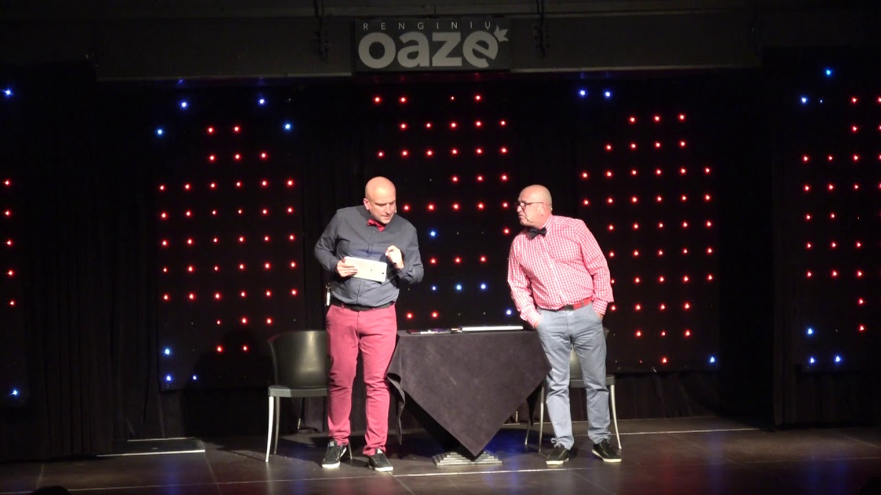 Arturas Orlauskas ir Ramūnas Šimukauskas, miniatiūra "Pažinčių biuras"