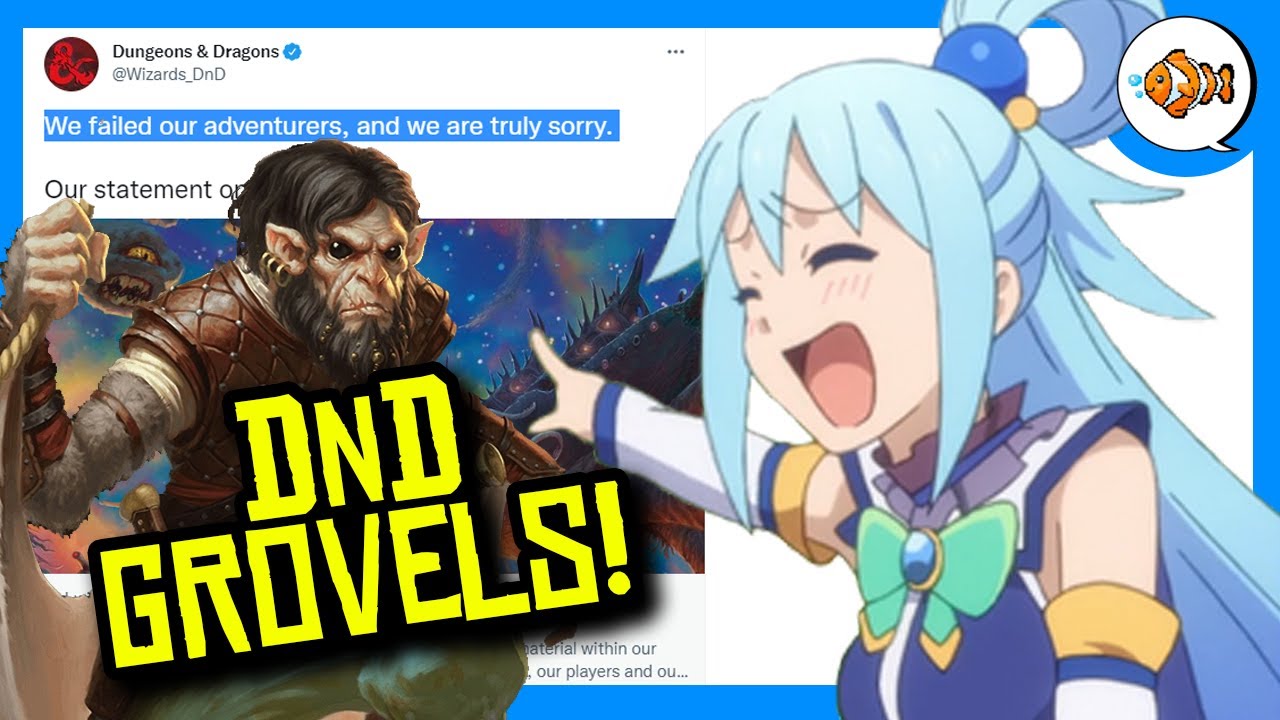 Twitter Makes Dungeons & Dragons GROVEL for Forgiveness. AGAIN.