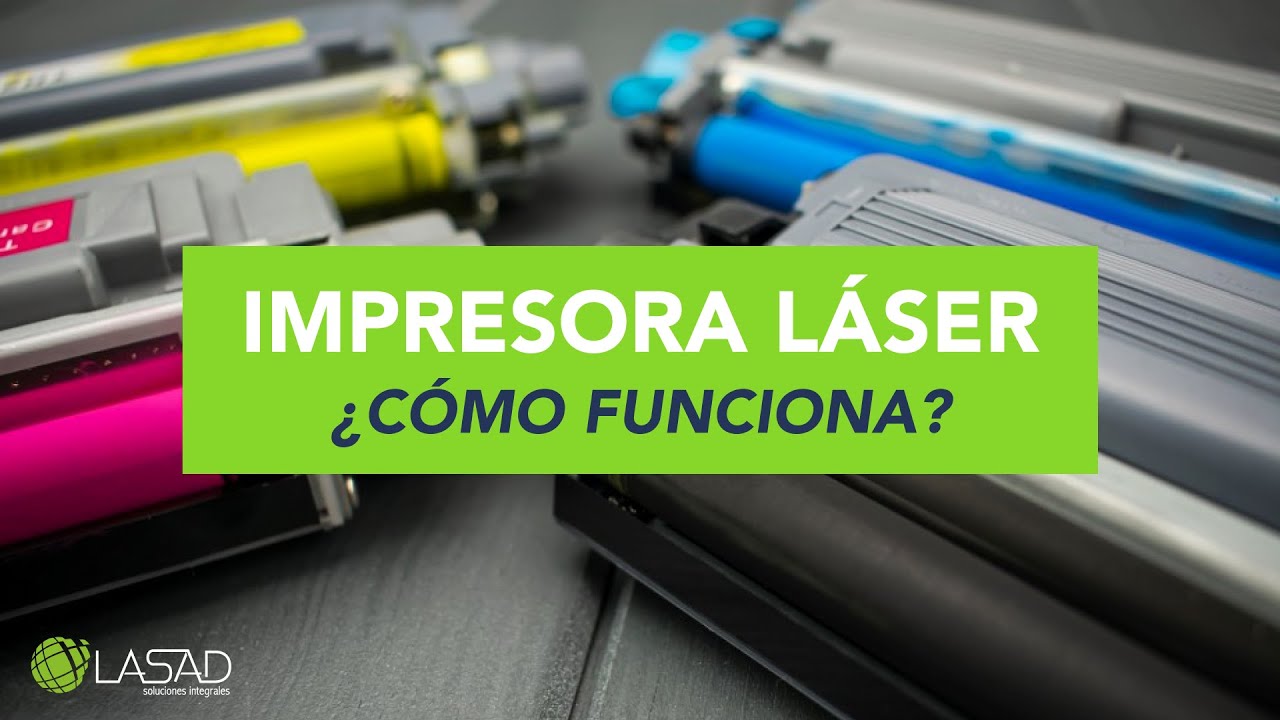 ¿Cómo funcionan las impresoras láser?