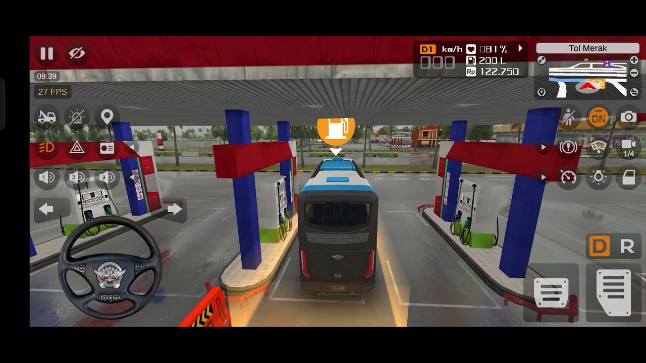 Bussid: tujuan Jakarta merak 