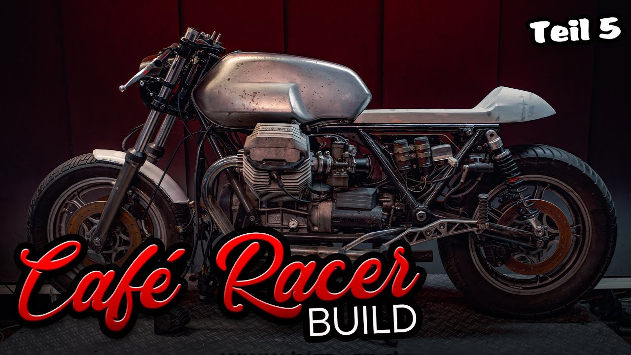 Cafe Racer Umbau | Rahmen kürzen und neue YSS Federbeine | Moto Guzzi T5 | Teil 5