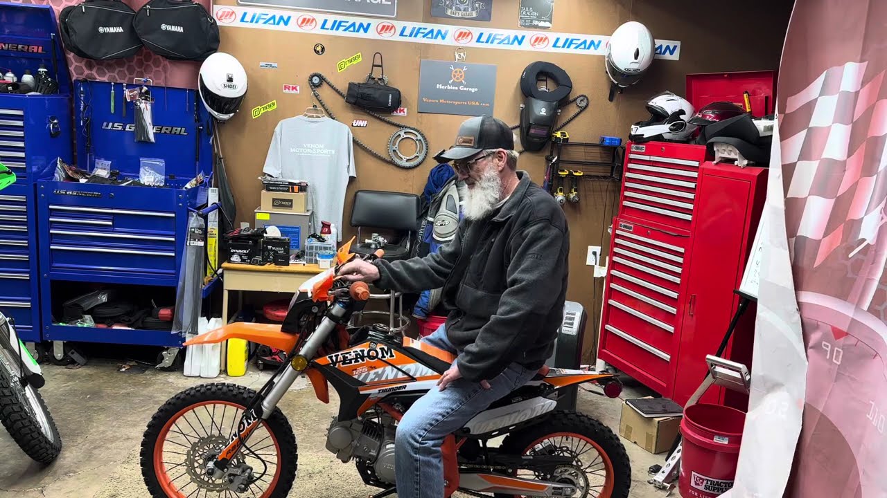 Venom Thunder 125, Are you a first-time rider? A couple of tips for you #dirtbike #apollo