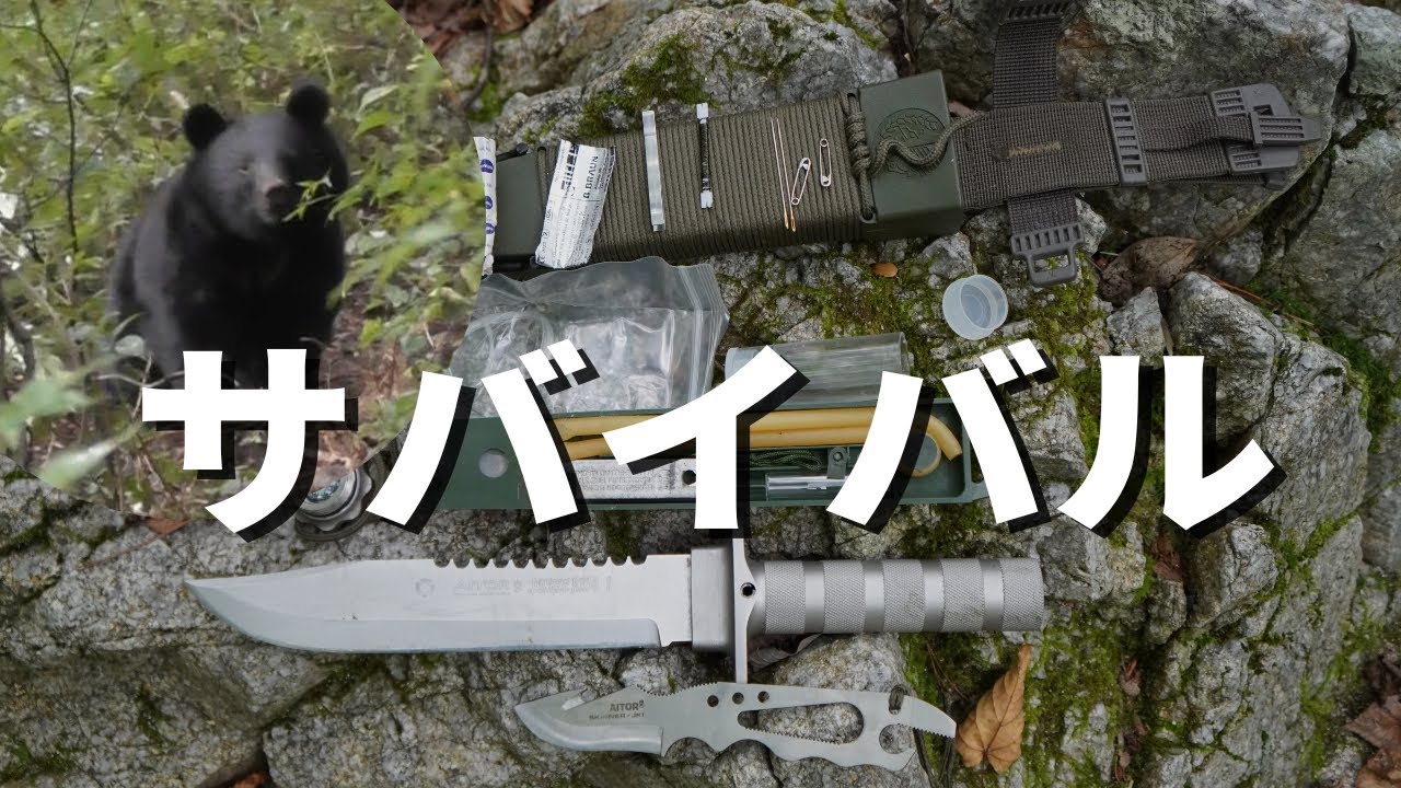 【ガチ】サバイバルナイフだけでサバイバル野営