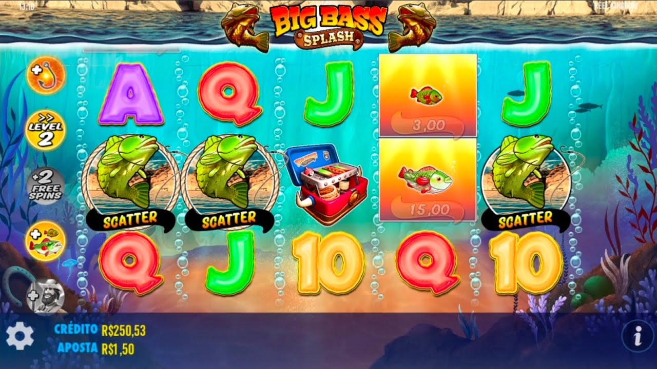 BIG BASS SPLASH TROLANDO E SALVANDO 😱 * DU NADA *