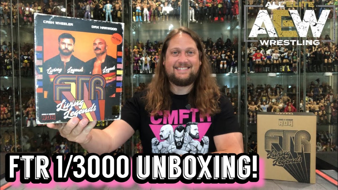 FTR 1/3000 Jazwares Vault Unboxing & Review!
