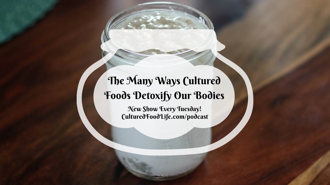 Podcast Episode 97: The Many Ways Cultured Foods Detoxify Our Bodies